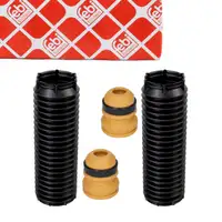 febi Staubschutz + Anschlagpuffer Satz f&uuml;r FORD Mondeo 4 Mk4 MIT Sportfahrwerk vorne