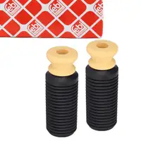 febi 194625 Staubschutz Sto&szlig;d&auml;mpfer D&auml;mpfer Satz f&uuml;r BMW X5 X6 Vorderachse 31336865132