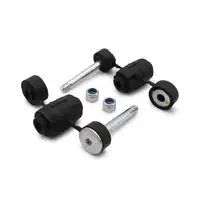 2x febi Querlenker + Traggelenk + Koppelstange f&uuml;r RENAULT Clio 2 Kangoo vorne unten