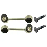2x febi Spurstangenkopf + 2x Traggelenk + 2x Koppelstange f&uuml;r MERCEDES W210 S210 vorne