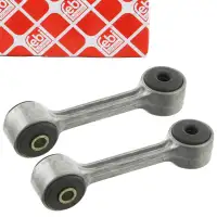 2x febi Koppelstange Pendelst&uuml;tze f&uuml;r BMW 3er E46 Touring Cabrio Coupe hinten 33551094619