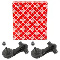 2x febi 102444 Koppelstange f&uuml;r VW Golf 7 8 Passat B8 Tiguan A1 A3 Q2 Q3 hinten 5Q0505465C