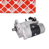 febi 188134 Anlasser Starter 12V 25 kW f&uuml;r TOYOTA Hiace 4 Hilux 6 2.5 D-4D 2810067090