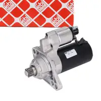 febi 193197 Anlasser Starter 12V 17 kW f&uuml;r VW Caddy 3 1.4 1.6 1.9/2.0 TDI 0AH911023B