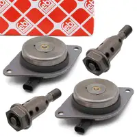 4x febi Steuerventil + Magnetventil Nockenwelle f&uuml;r OPEL Astra J Corsa Insignia A 1.2 1.4