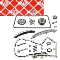 FEBI 186492 Steuerkettensatz VW Tiguan 5N Scirocco 3 SKODA Rapid 1.4 TSI ab BJ 05.2015