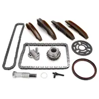 febi Motor + &Ouml;lpumpe Steuerkettensatz + ELRING 1,45MM Dichtungssatz f&uuml;r BMW 2.0D N47