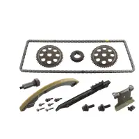 febi 33045 Steuerkettensatz Nockenwelle f&uuml;r OPEL Astra G Vectra B C Zafira A 2.2 16V