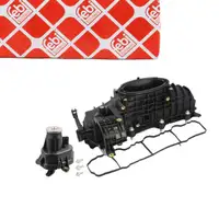 febi 194001 Intake Manifold + Servomotor for Swirl Flaps for MERCEDES W204/205, W212, X204, OM651