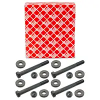 4x febi 21560 Sturzkorrekturschraube f&uuml;r MERCEDES W203 W211 C219 W220 vorne 0003300018