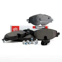 FERODO FDB4433 Bremsbel&auml;ge + Wako f&uuml;r VW Golf 7 8 Passat B8 AUDI A3 8V Q2 Q3 TT vorne
