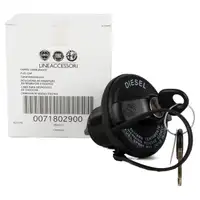 ORIGINAL FIAT Tankdeckel Tankverschluss + Schl&uuml;ssel Ducato 244 250 2.0-3.0D 71802900