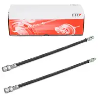 2x FTE 9240198 Bremsschlauch f&uuml;r PORSCHE 356 A 1500 GS B / C 1600 VW K&auml;fer Karmann vorne