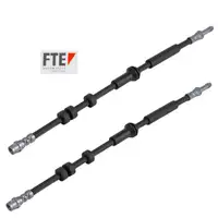 2x FTE 9241118 Bremsschlauch Bremsleitung für PORSCHE Macan (95B) 1KN/2EK hinten 95B611776