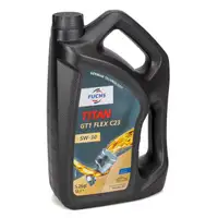 6L FUCHS TITAN GT1 FLEX C23 5W-30 Motor&ouml;l + ORIGINAL MOPAR &Ouml;lfilter 50057786