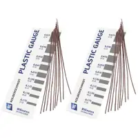 2x KOLBENSCHMIDT 120000417001 Plastigage Messstreifen Lagerspiel Hauptlager 0,025-0,175mm