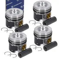 4x KOLBENSCHMIDT Pistons for VW Golf 6, Passat B6, Tiguan T5, T6, A3, A4, A6 2.0 TDI 03L107065N