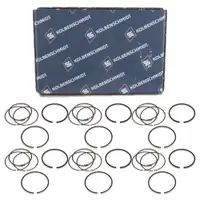 6x KOLBENSCHMIDT 800001611000 Kolbenringsatz BMW 3er E21 E30 E12 E28 E34 M20 11251714846