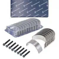 KOLBENSCHMIDT Kurbelwellen + Pleuellagersatz + 8x Pleuelschraube f&uuml;r VW Golf 5 6 1.4 1.6