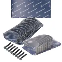 KOLBENSCHMIDT Kurbelwellen + Pleuellagersatz + 8x Schraube f&uuml;r VAG 1.6/1.9 TDI 2.0 SDI