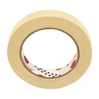 4 Rollen a 19 / 25 / 30 / 50mm Kreppband Malerkrepp Abklebeband Malerband Kreppklebeband
