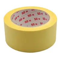 4 Rollen a 19 / 25 / 30 / 50mm Kreppband Malerkrepp Abklebeband Malerband Kreppklebeband