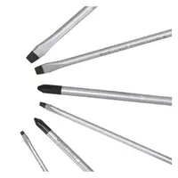 KS TOOLS Schraubendreher-Satz Kreuzschlitz PH Schlitzschraubendreher magnetisch 6-tlg