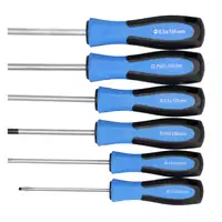 KS TOOLS Schraubendreher-Satz Kreuzschlitz PH Schlitzschraubendreher magnetisch 6-tlg