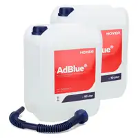 20 20 Liter HOYER AdBlue® NOX-Reduktionsmittel Harnstofflösung inkl. Ausgießer