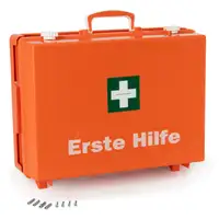 HOLTHAUS 67169 Erste Hilfe Koffer Verbandkasten Notfallkoffer Verbandkoffer DIN 13169