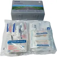 2x HOLTHAUS KFZ Auto PKW Verbandtasche Verbandskasten GRAU DIN13164-2022 (MHD 05.2030)