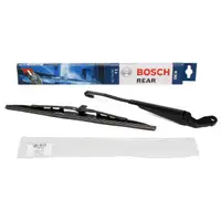 AIC Heckwischerarm + BOSCH Heckscheibenwischer H341 f&uuml;r VW Golf 3 1H1 1H5