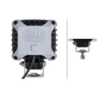 HELLA 1GA996192-001 LED Arbeitsscheinwerfer Leuchte 12/24V 43W 5700K 3000lm IP6K9K / IP6K7