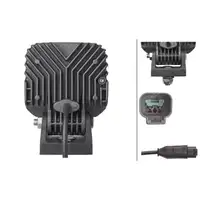 HELLA 1GA996284-031 LED Arbeitsscheinwerfer Leuchte 12/24V 15W 6500K 1200lm IP6K9K / IP6K7