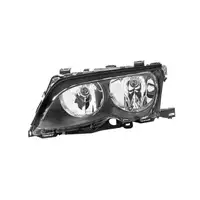 HELLA 1AG009059-011 Halogen Headlight for BMW 3 Series E46 Sedan + Touring (model year 2001 and later), left side
