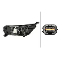 HELLA 1EX014721-621 LED Headlight for RENAULT Trafic 3 (2021 and later), right side 260102899R