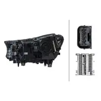 HELLA 1EX354854-121 LED Scheinwerfer f&uuml;r BMW 7er G11 G12 bis 02.2019 rechts 63117408710