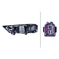 HELLA 1EX354881-081 MATRIX-LED Scheinwerfer f&uuml;r AUDI Q7 SQ7 4M 04.2019 rechts 4M0941040C