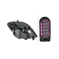 HELLA Halogen Headlight for Mercedes-Benz Sprinter B906 (up to August 2013), Left Side 9068200561