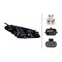 HELLA 1ED354885-011 HALOGEN Scheinwerfer f&uuml;r TOYOTA Yaris _P13_ links 81170-0DJ70