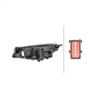 HELLA HALOGEN Scheinwerfer f&uuml;r OPEL Astra J bis 07.2012 rechts 1216182 13253647