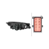 HELLA HALOGEN Scheinwerfer f&uuml;r OPEL Astra J bis 07.2012 links 1216219 13297722