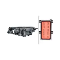 HELLA HALOGEN Scheinwerfer f&uuml;r OPEL Astra J bis 07.2012 rechts 1216220 13297723