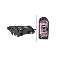 HELLA 1EJ011939-011 HALOGEN Scheinwerfer f&uuml;r SKODA Superb 3 3V bis 06.2019 links 3V1941015