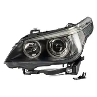 HELLA BI-XENON Hauptscheinwerfer + Stellmotor f&uuml;r BMW 5er E60 E61 bis 02.2005 links