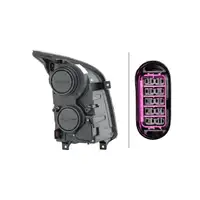 HELLA 1ER247017-051 HALOGEN Scheinwerfer f&uuml;r VW Crafter 2E 2F bis 05.2013 links 2E1941015