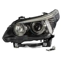 2x HELLA BI-XENON Hauptscheinwerfer + Stellmotor Set f&uuml;r BMW E60 04.2007 links + rechts