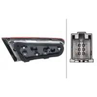 HELLA LED Heckleuchte R&uuml;ckleuchte f&uuml;r AUDI A3 8V1 8VK ab 05.2016 innen rechts 8V3945094E