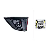HELLA Heckleuchte R&uuml;ckleuchte f&uuml;r RENAULT Grand Scenic 4 R9 hinten innen links 265556011R