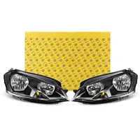 2x HELLA H7/H15 HALOGEN Scheinwerfer Hauptscheinwerfer f&uuml;r VW Golf 7 bis 11.2016